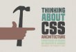 Thinking about CSS Architecture
