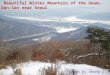 Beautiful Winter Mountain Geum-Dan-San near Seoul