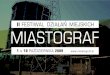 Topografie - katalog festiwalu Miastograf