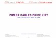 0806 Power Cable Price List - Nexans in Viet Nam