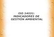Indicadores ISO 14000