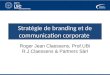 Branding and Corporate Communication 2015