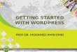 Getting started with wordpress
