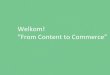 Presentatie Your Social: From content to commerce