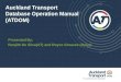 Auckland Transport Database Operations Manual