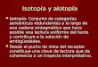 isotopía y alotopía