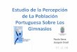 Estudio de la percepción de la población portuguesa sobre los gimnasios