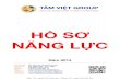Giới thiệu năng lực Tâm Việt Group - Tam Viet Profile