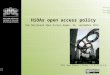HiOAs Open Access Policy