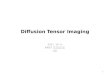 Diffusion Tensor Imaging (2011-10-04 이정원)