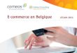 E-commerce en Belgique (Comeos / Insites Consulting)