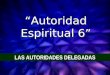 Autoridad Espiritual 6