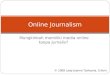Online Journalism - Blog