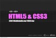 谈一谈HTML5/CSS3 @ WebRebuild 2010