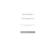 Antigona, Sofoklo, kratki sadržaj o djelu