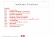 Java Script Functions - notes