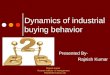 Industrial buying-behavior