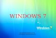 Presentación windows 7