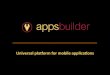 Apps builder