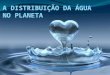 A distribuição da água no planeta