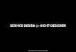Service Design für Nicht-Designer