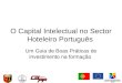O Capital Intelectual No Sector Hoteleiro PortuguêS