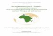 Rapport Afrique - France un partenariat pour l'avenir