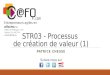 Str03   processus de création de valeur