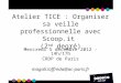 Atelier TICE du CRDP de Paris : organiser sa veille professionnelle avec Scoop.it
