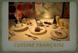 French cuisine in French language