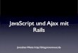 Ajax and JavaScript mit Ruby on Rails