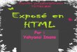 exposé en HTML