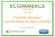 Ecommerce Folks - Conseils-clés pour une boutique en ligne rentable (conférence 2)