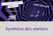 Synthèse ateliers chaos exp