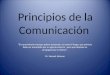 Principios De La ComunicacióN
