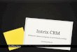 Intrix CRM - Predstavitev iz konference kako do lažjega poslovanja