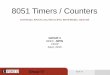 8051 Timers / Counters