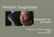 Hiroshi Sugimoto presentation