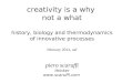 Creativity is a why not a what