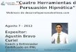 4 HERRAMIENTAS DE PERSUASIÓN HIPNÓTICA