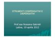 Lazio: strumenti compensativi e dispensativi. Prof.ssa Gabrieli