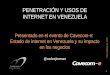 Usos internet venezuela_2013 por tendencias digitales