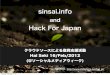 Sinsai.info and hack for japan : Social Media Week