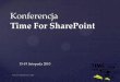 Wysoka dostępność środowiska SharePoint w kontekście umów SLA