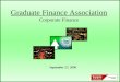 Graduate Finance Association Corporate Finance
