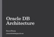 Oracle db architecture