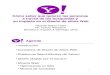 Yahoo | Búsquedas: su uso para diseñar un mejor sitio