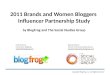 2011 Brands and Women Bloggers Study