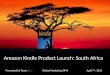 South Africa Kindle Launch Final Slide Deck 04.07.2012