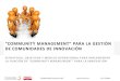 TRANSFORME - Community Management para la Innovación